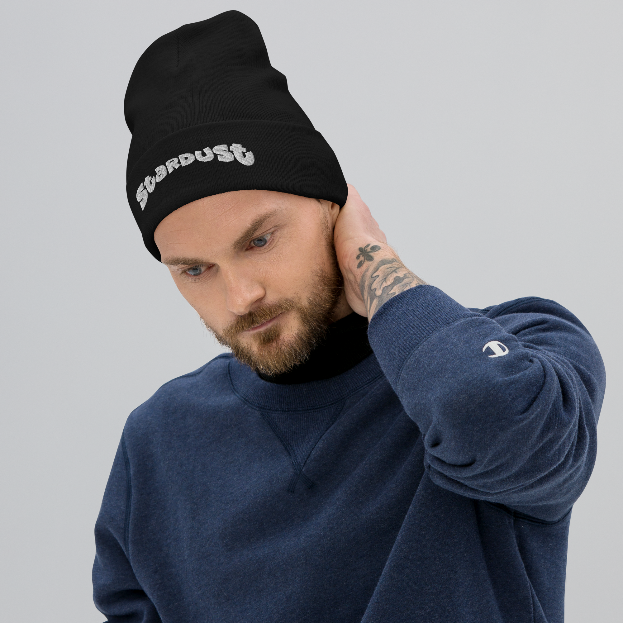 StarDust Beanie Hat Embroidered